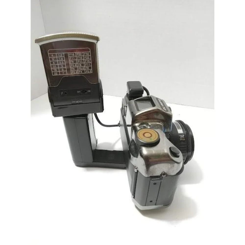 Olympia Advanced Camera EL1124 35mm Retractable Flash Untested Parts